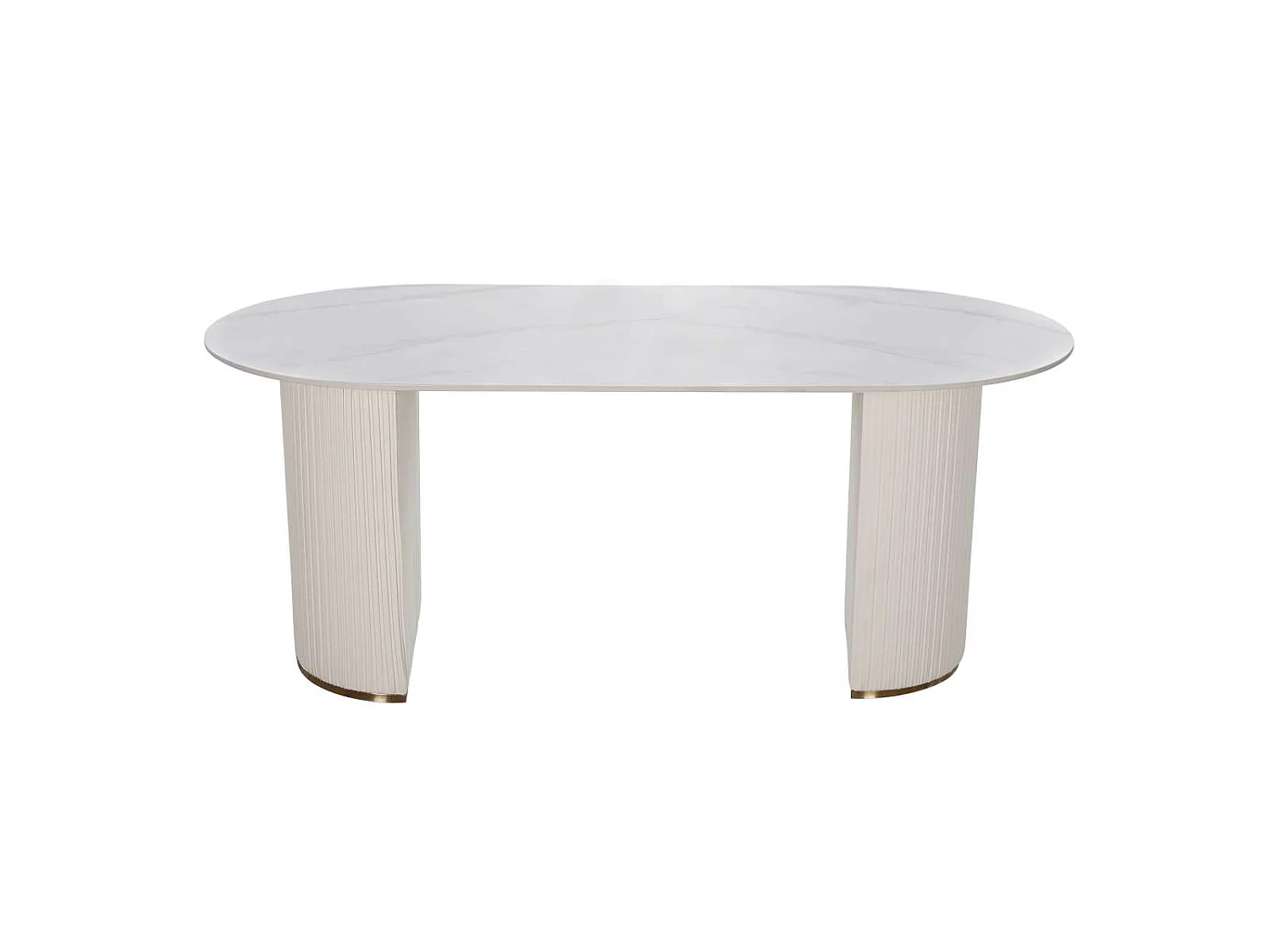 Table 180x75x90 cm blanc modig m95