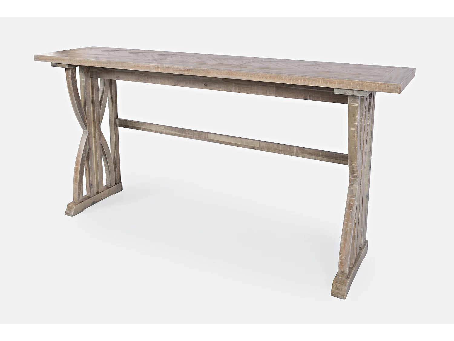 Table de bar 188x91,5x46 cm bois naturel Avola AV1933-74