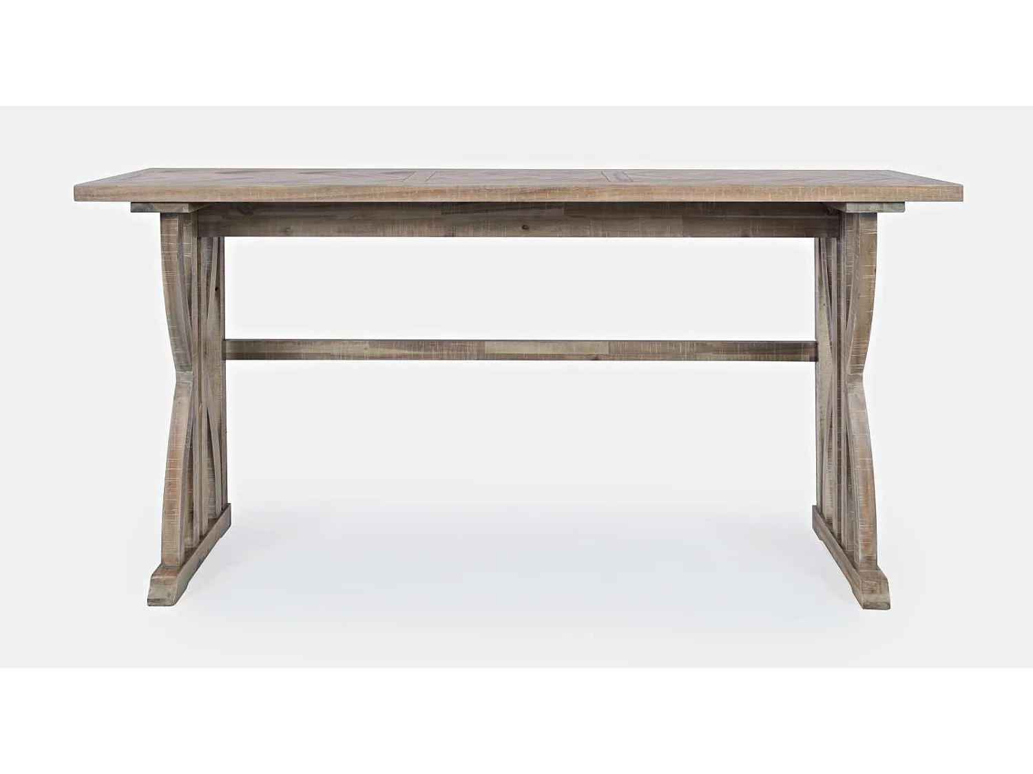 Bar table 188x91.5x46 cm natural wood avola av1933-74