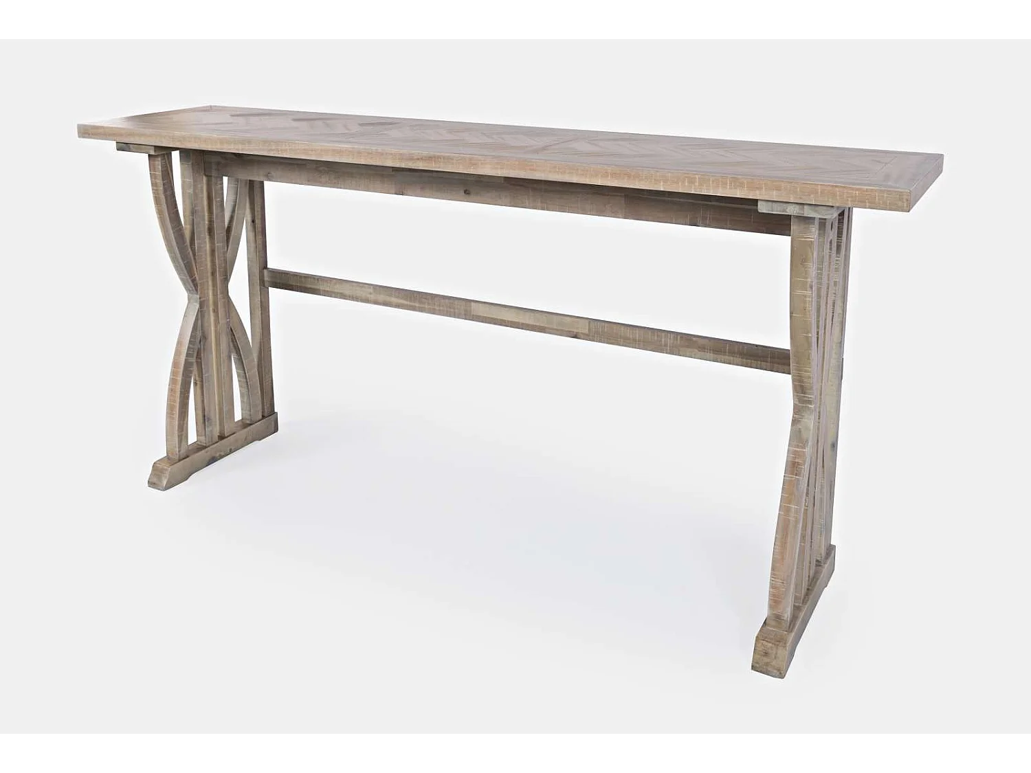 Bar table 188x91.5x46 cm natural wood avola av1933-74
