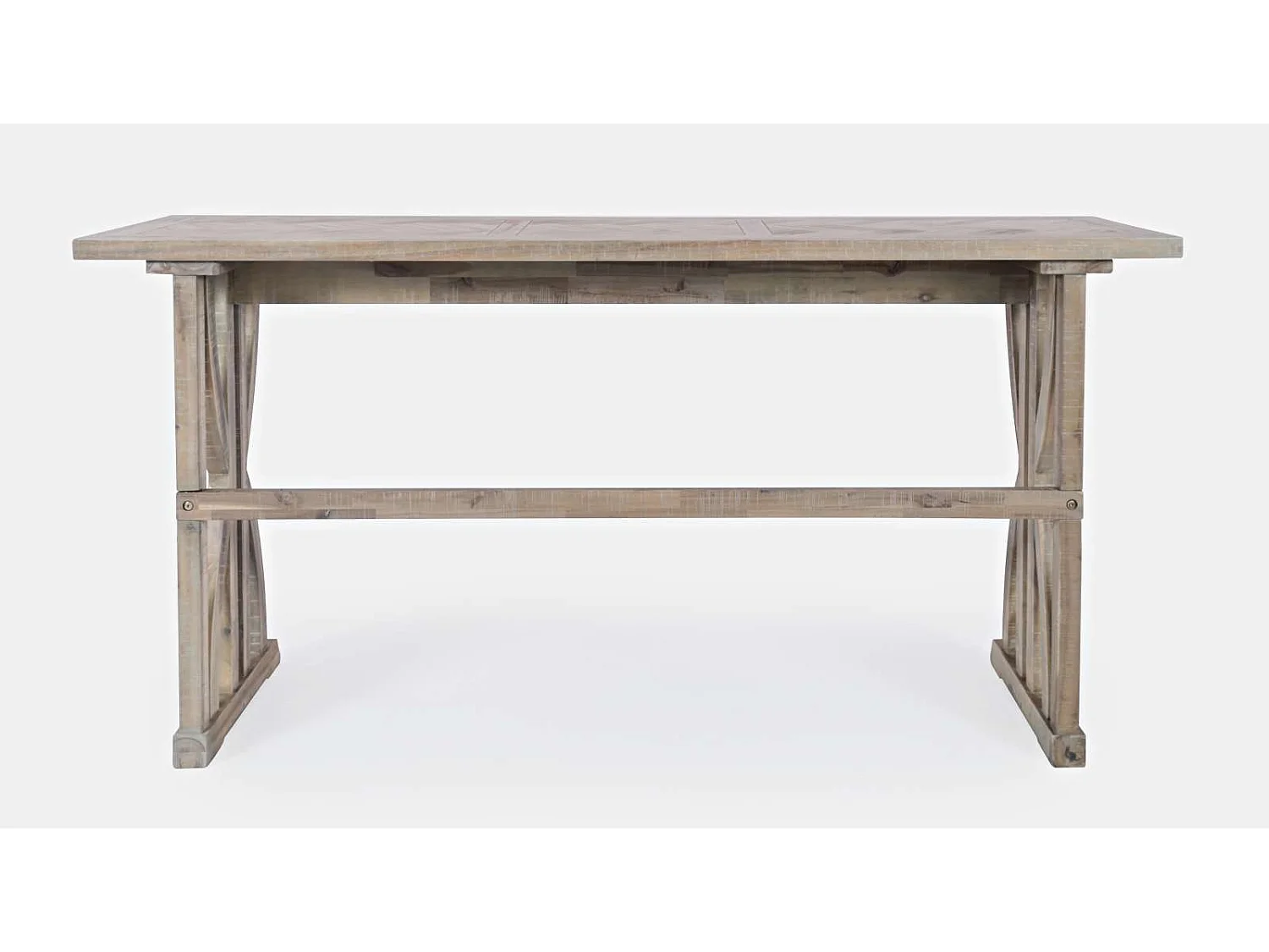 Bar table 188x91.5x46 cm natural wood avola av1933-74