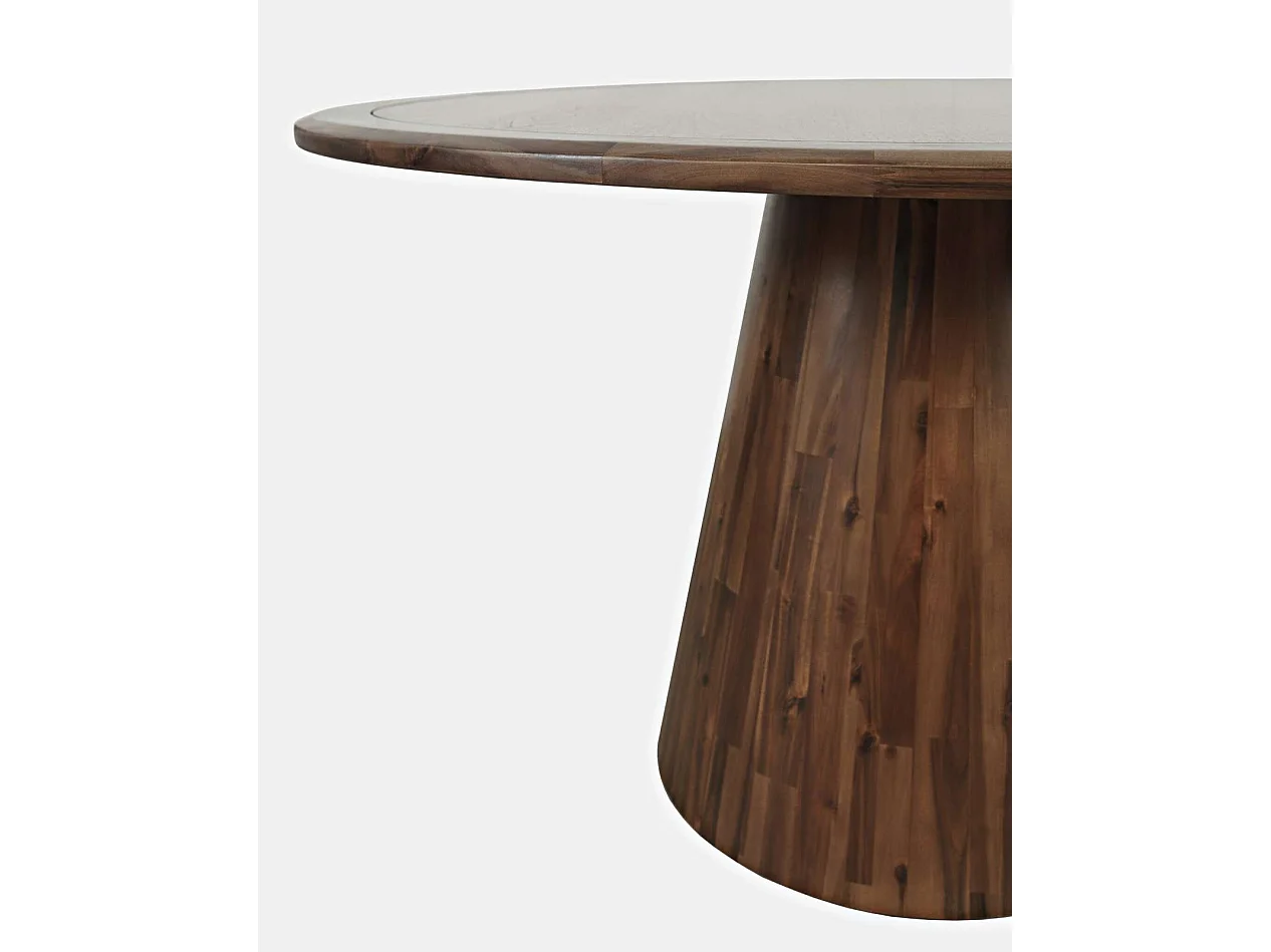Table 127x76x127 cm Brown avola av2271-50