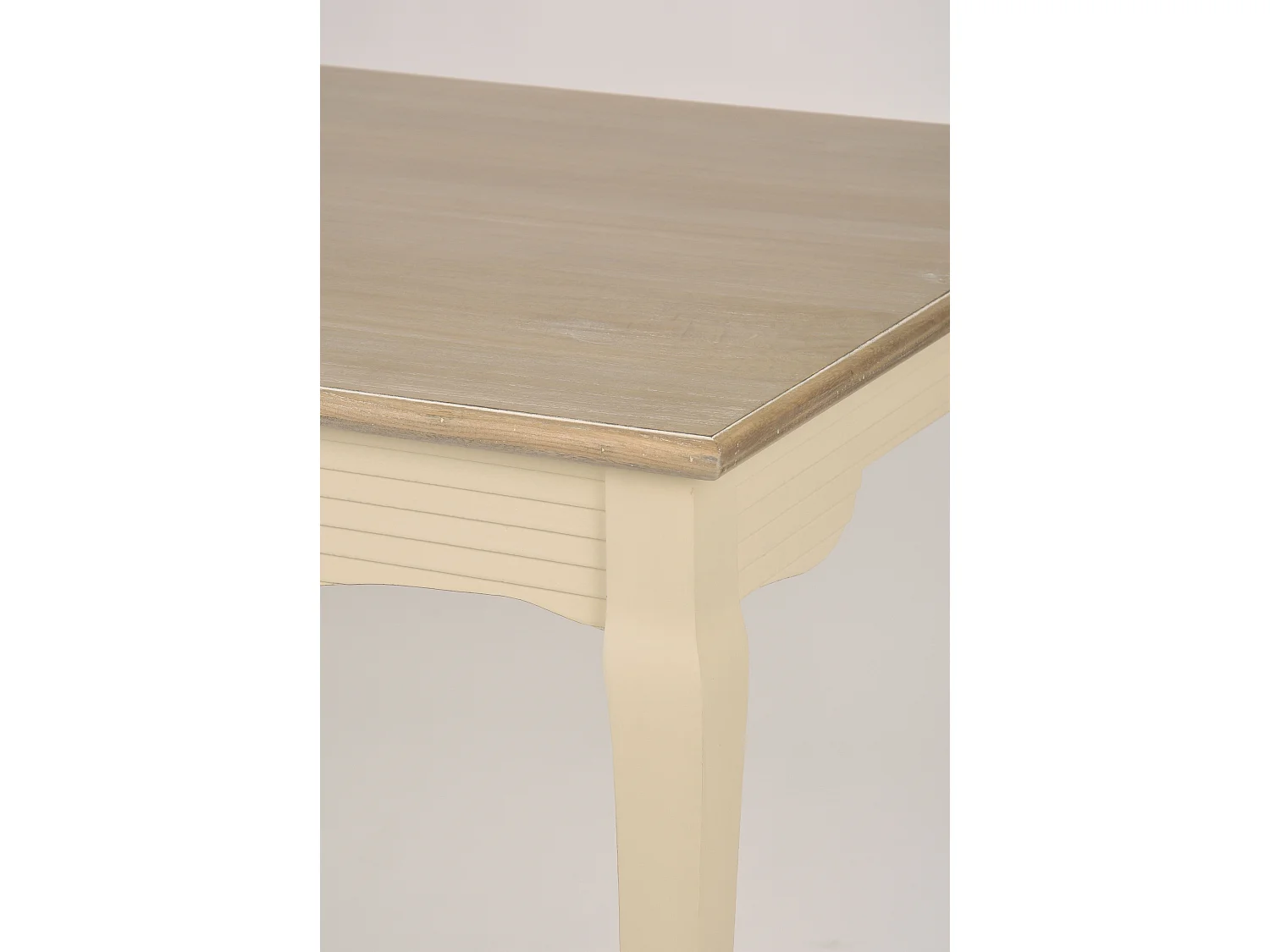 Stół 160x78x80 cm Kremowo jasnobrązowy Pesaro PE026