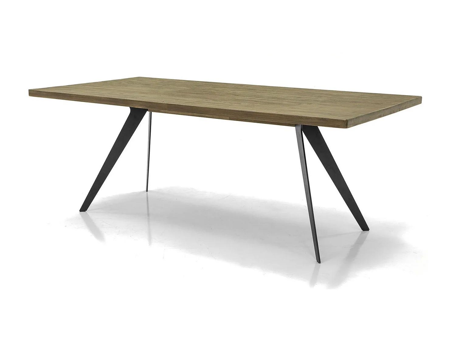 Table 200x75x100 cm Brun massa masd05-200