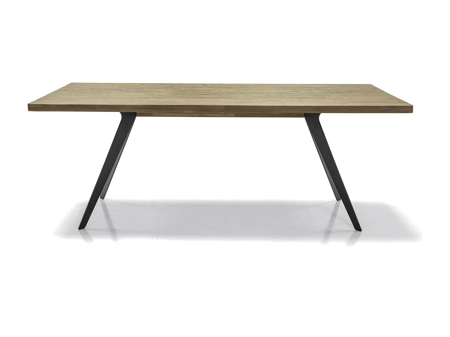 Table 200x75x100 cm Brun massa masd05-200