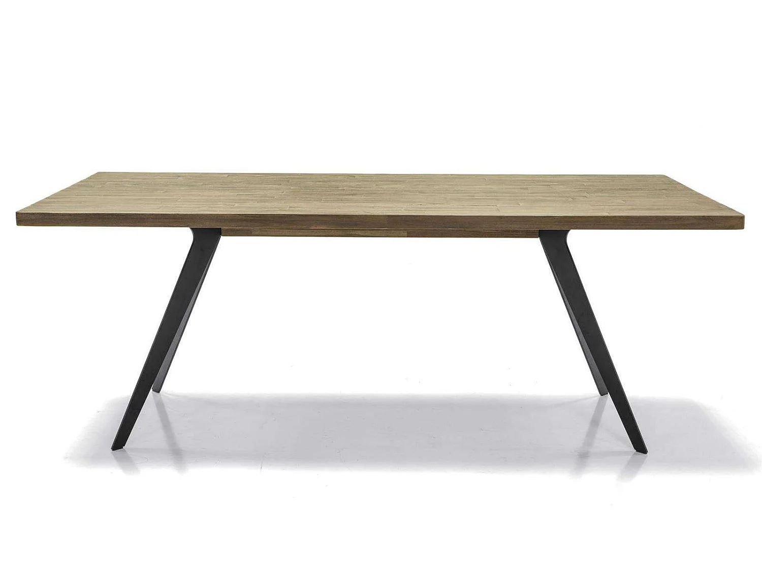 Spisebord, 200 x 75 x 100 cm, Massa, brun
