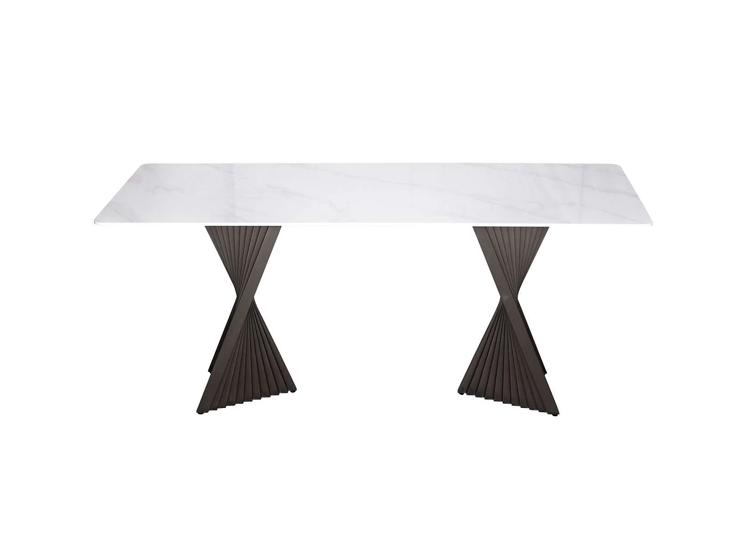 Table 180x75x90 cm blanc modig m17