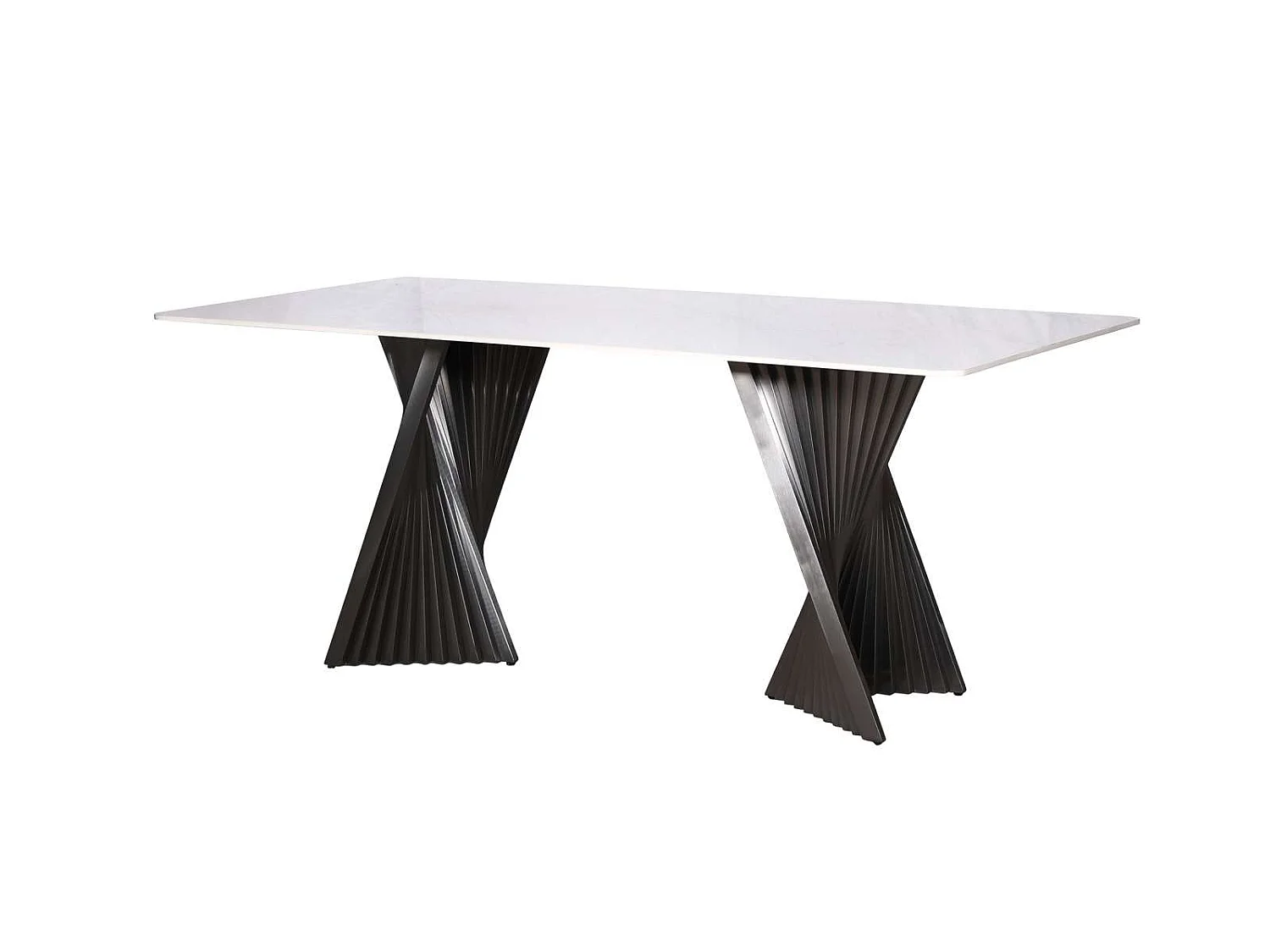 Table 180x75x90 cm blanc modig m17