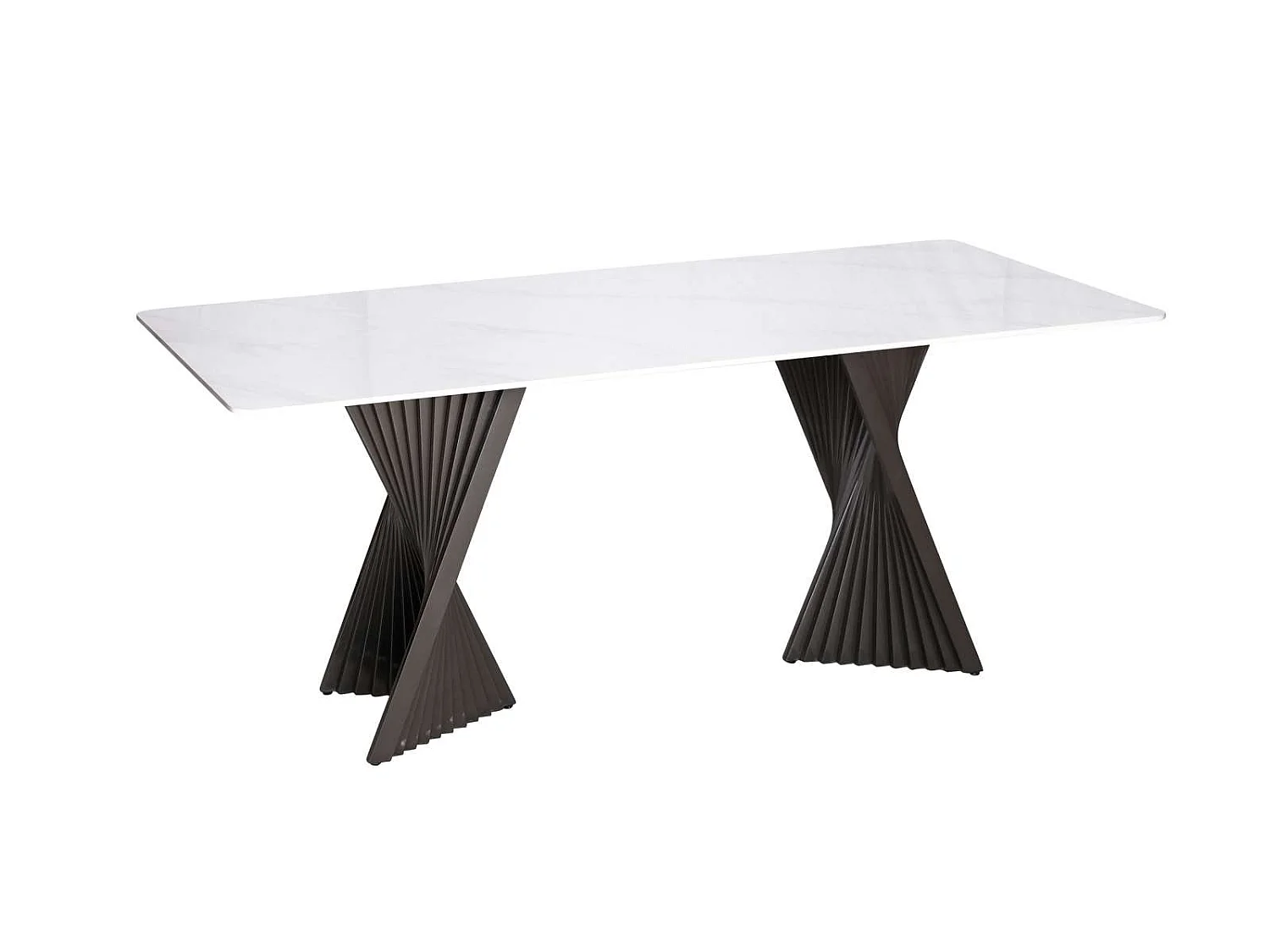 Table 180x75x90 cm blanc modig m17