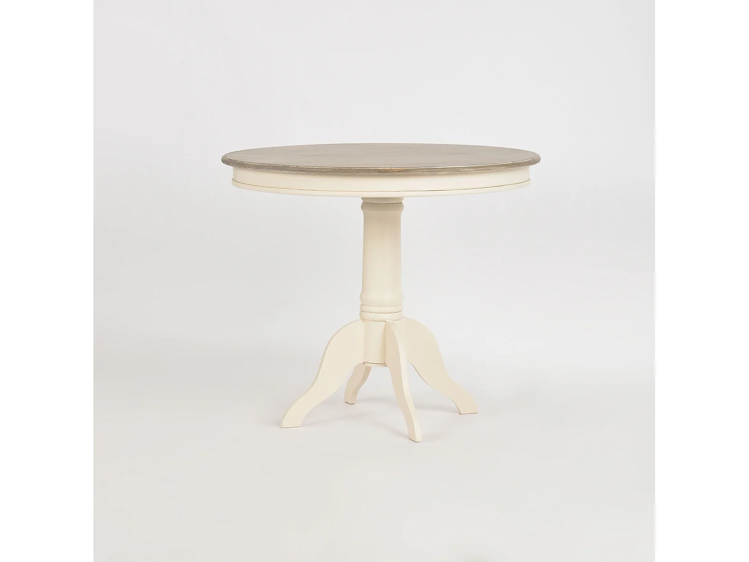 Table 90x77x90 cm Crème Rimini RI116