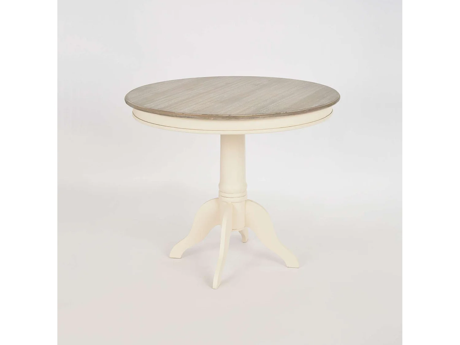 Table 90x77x90 cm Crème Rimini RI116