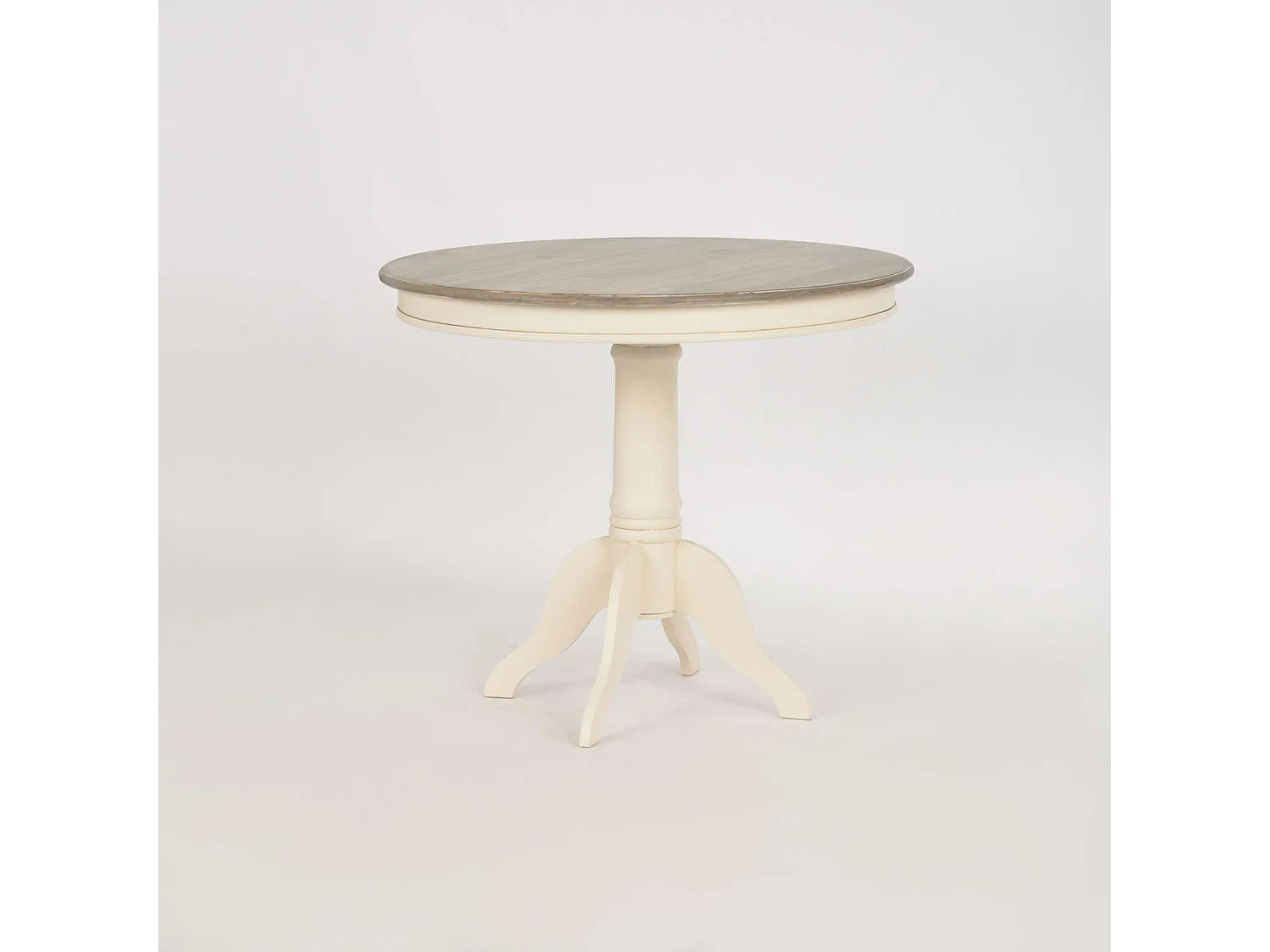 Table 90x77x90 cm Crème Rimini RI116