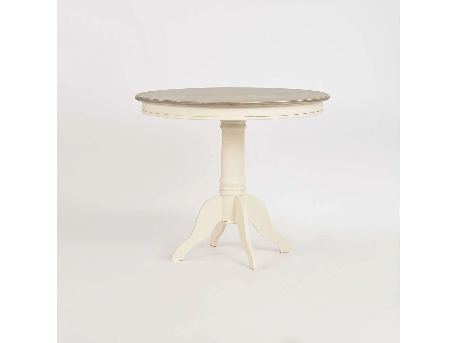 Table 90x77x90 cm Crème Rimini RI116