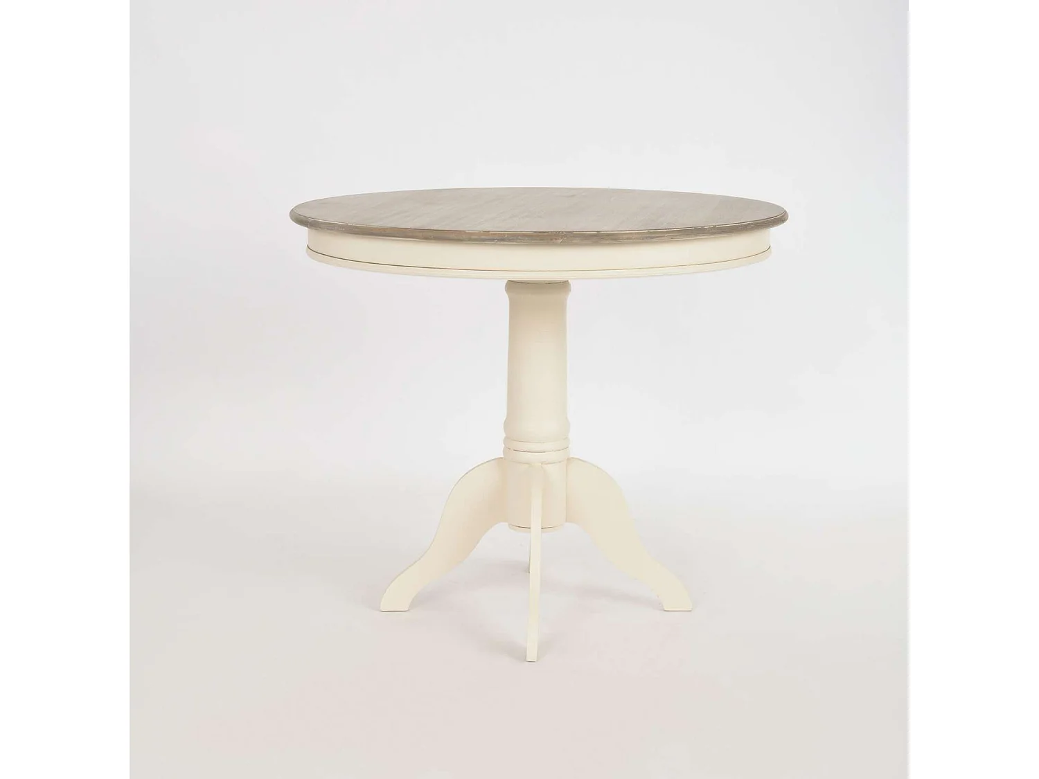 Table 90x77x90 cm Crème Rimini RI116