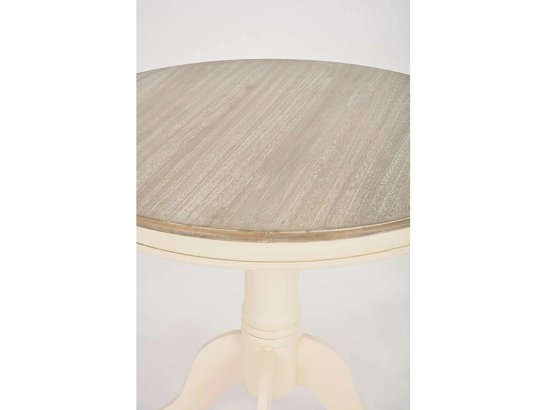 Table 90x77x90 cm Crème Rimini RI116
