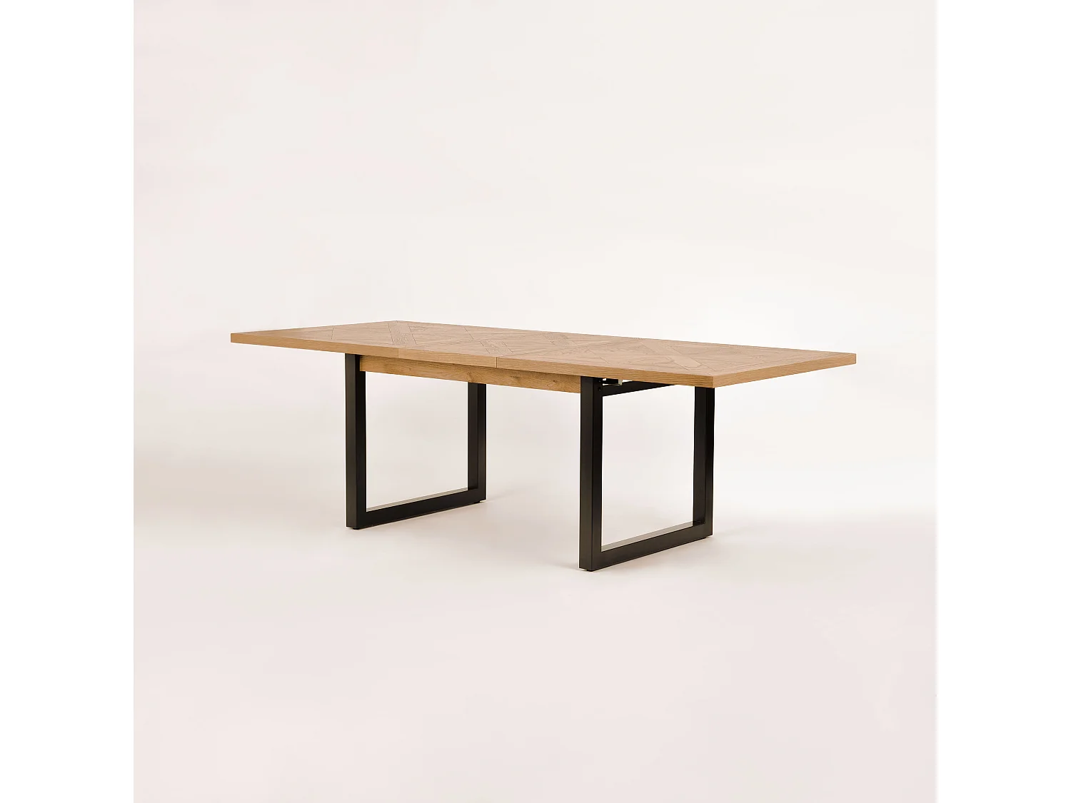 Table 190x76,5x100 cm Chêne Naturel indus in01-2