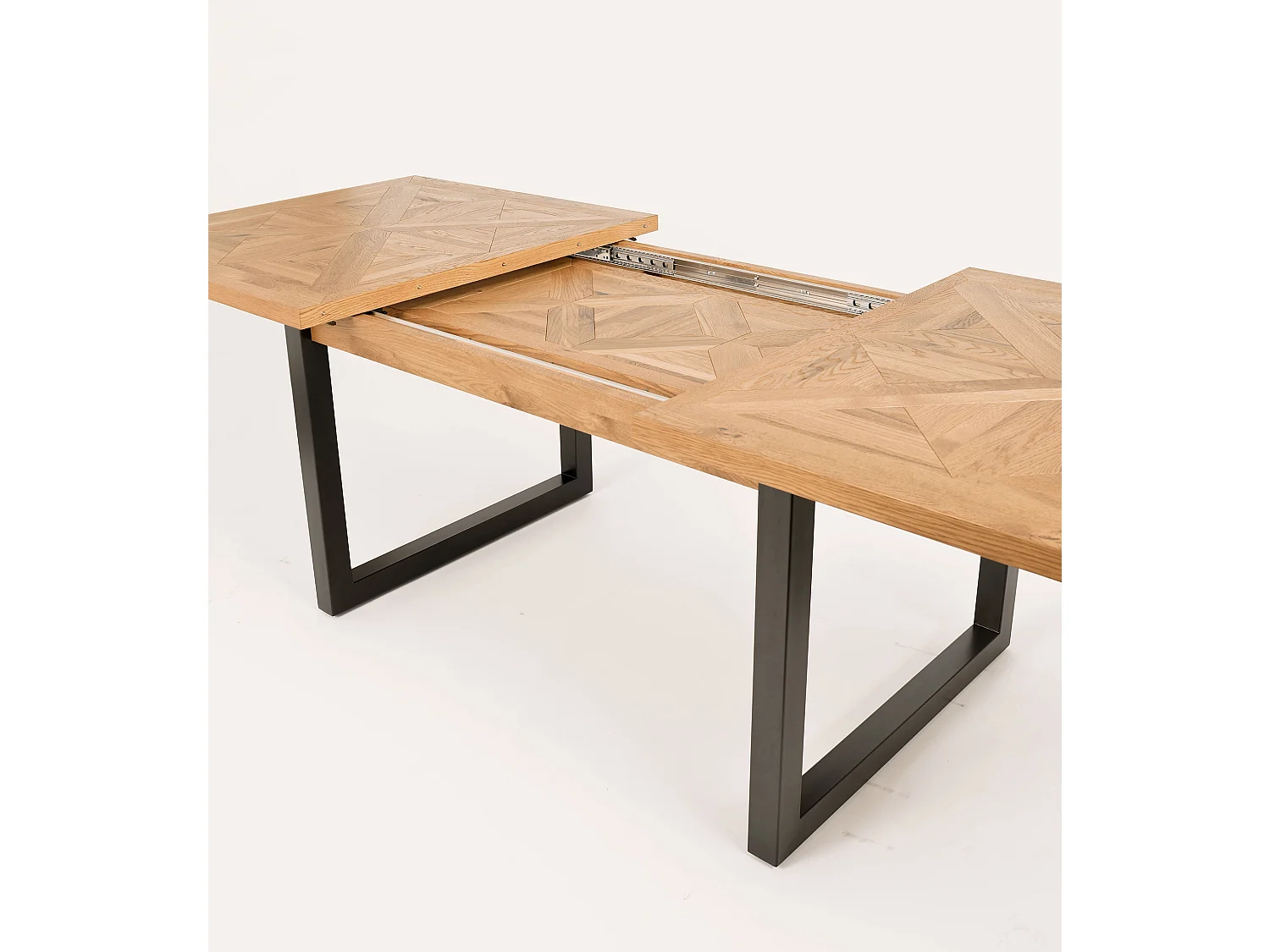 Table 190x76,5x100 cm Chêne Naturel indus in01-2