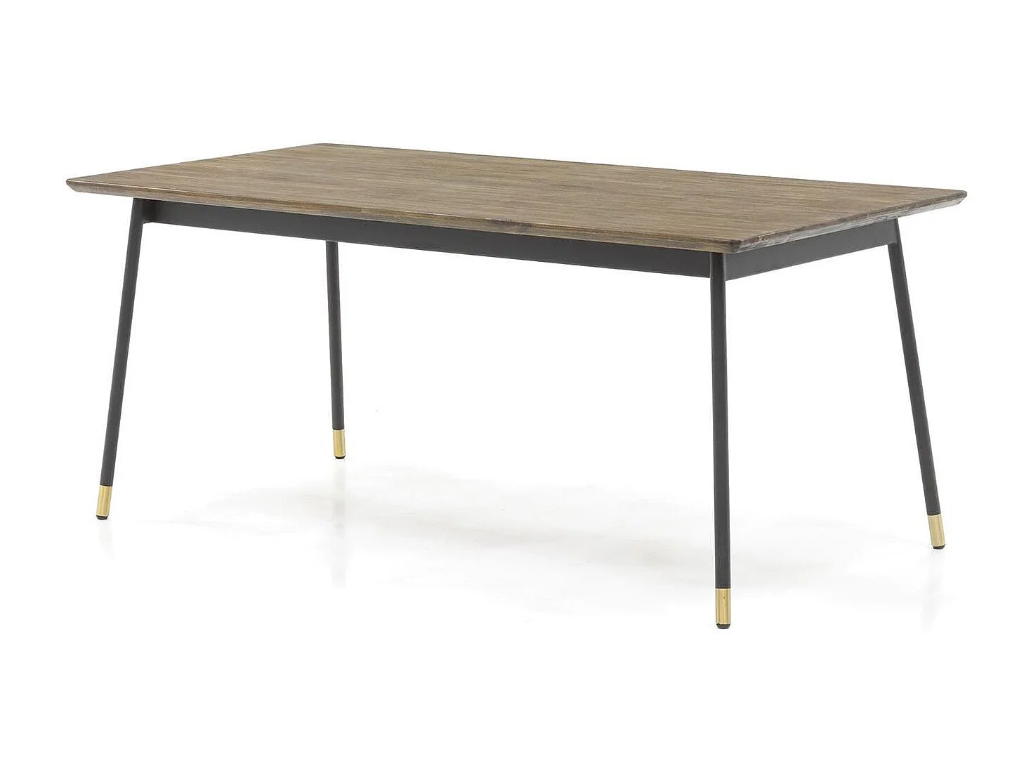 Tisch 200x76x100 cm Braun Maze mazd05-200