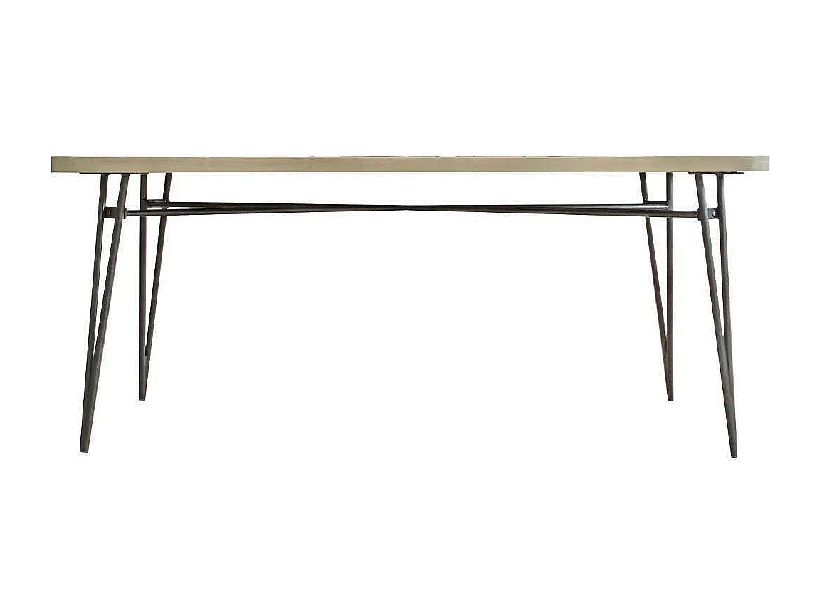 Tavolo 180x76x80 cm nero Adesso Adesd05-180