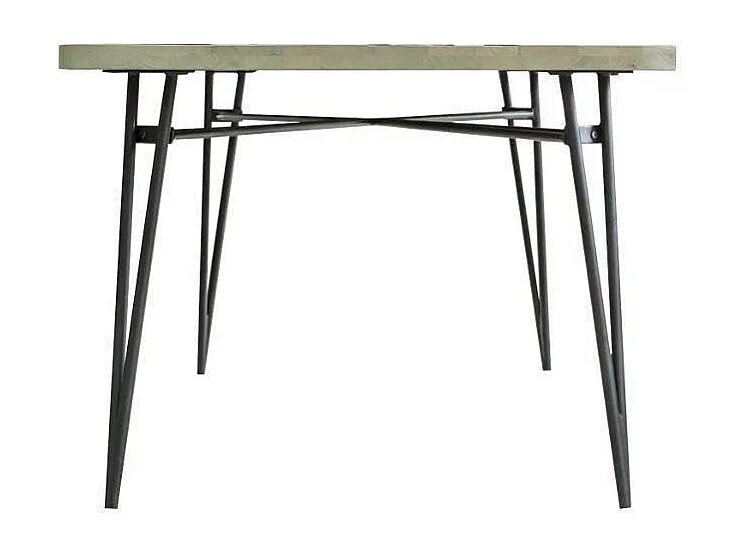 Tavolo 180x76x80 cm nero Adesso Adesd05-180