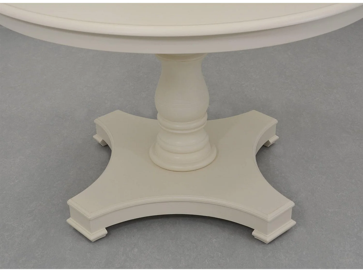 Table 120x79x120 cm Crème clair dijon di13