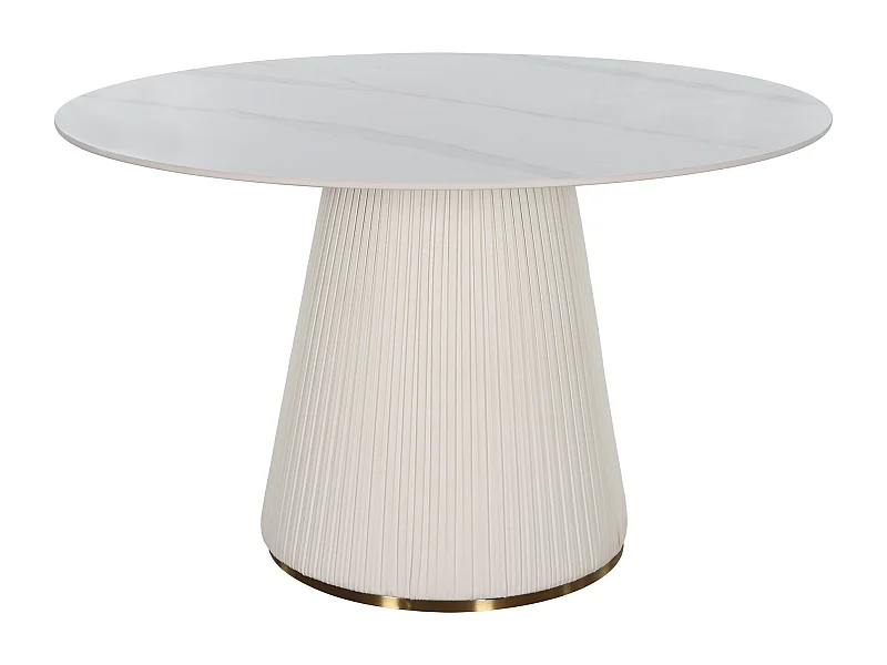 Table 120x75x120 cm blanc écru modig m96