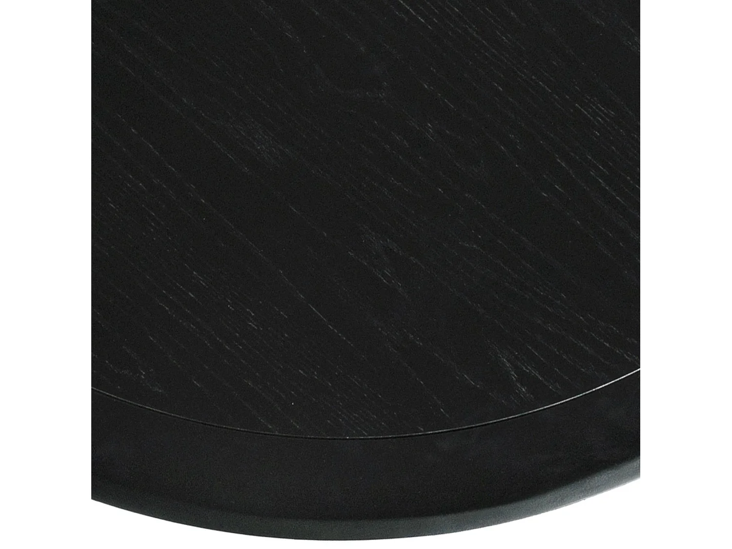 Table 127x76x127 cm noire Avola AV2271-50B