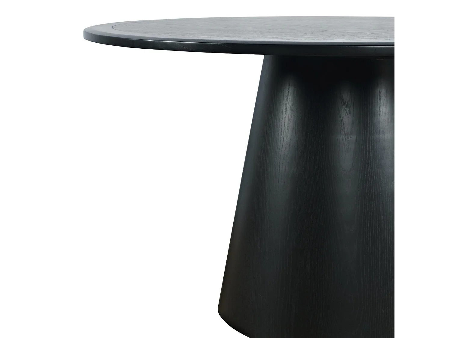 Table 127x76x127 cm noire Avola AV2271-50B