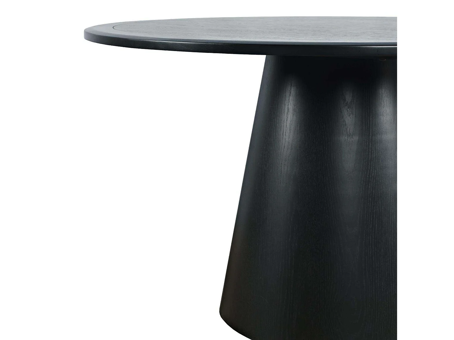 Bord, Avola, 127 cm, Sort