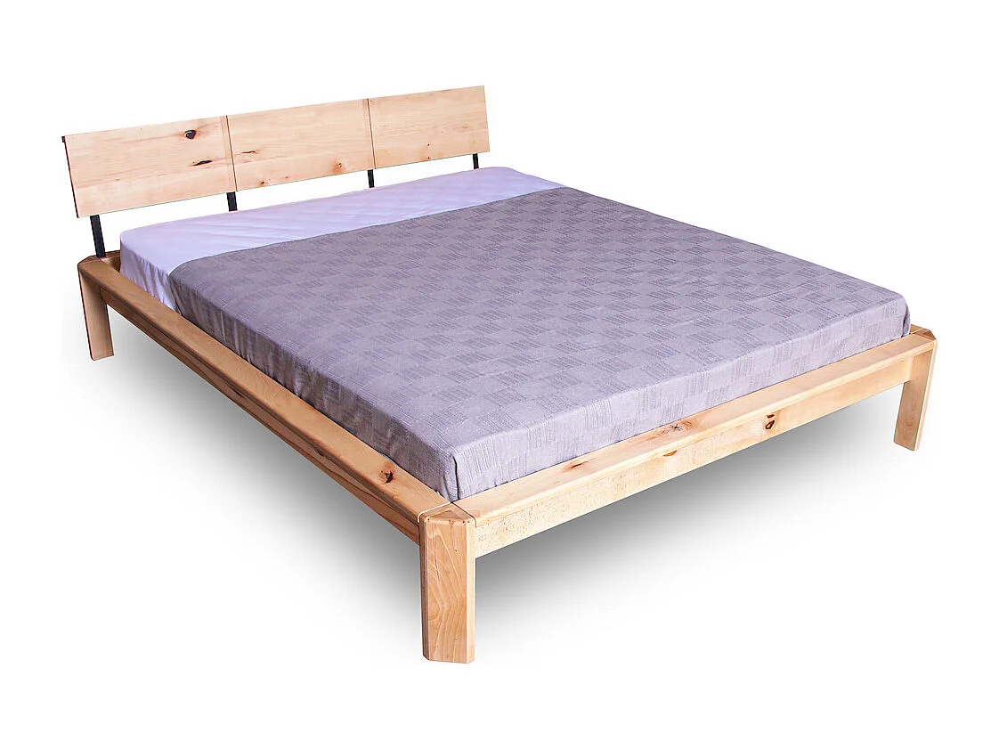 Lit double 180x200 cm naturel Loft