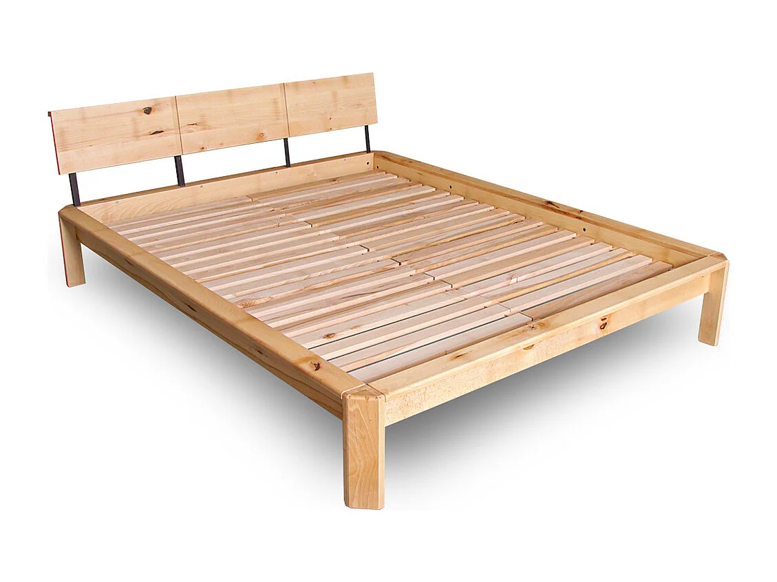 Lit double 180x200 cm naturel Loft