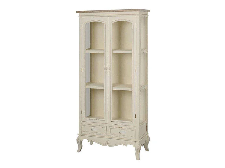 Vetrina 76x156x35 cm Crema Rimini RI09
