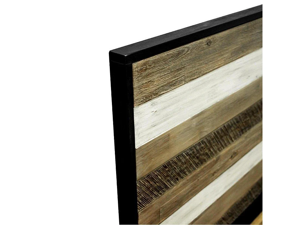 Bed 187x125x219 cm zwart Adesso Adesk01