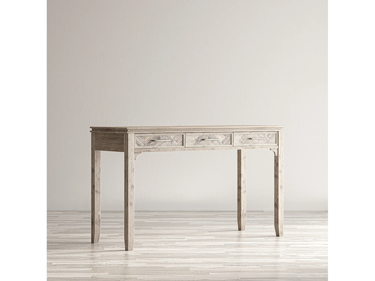 Bureau 122x76x46 cm bois clair avola av2156-48