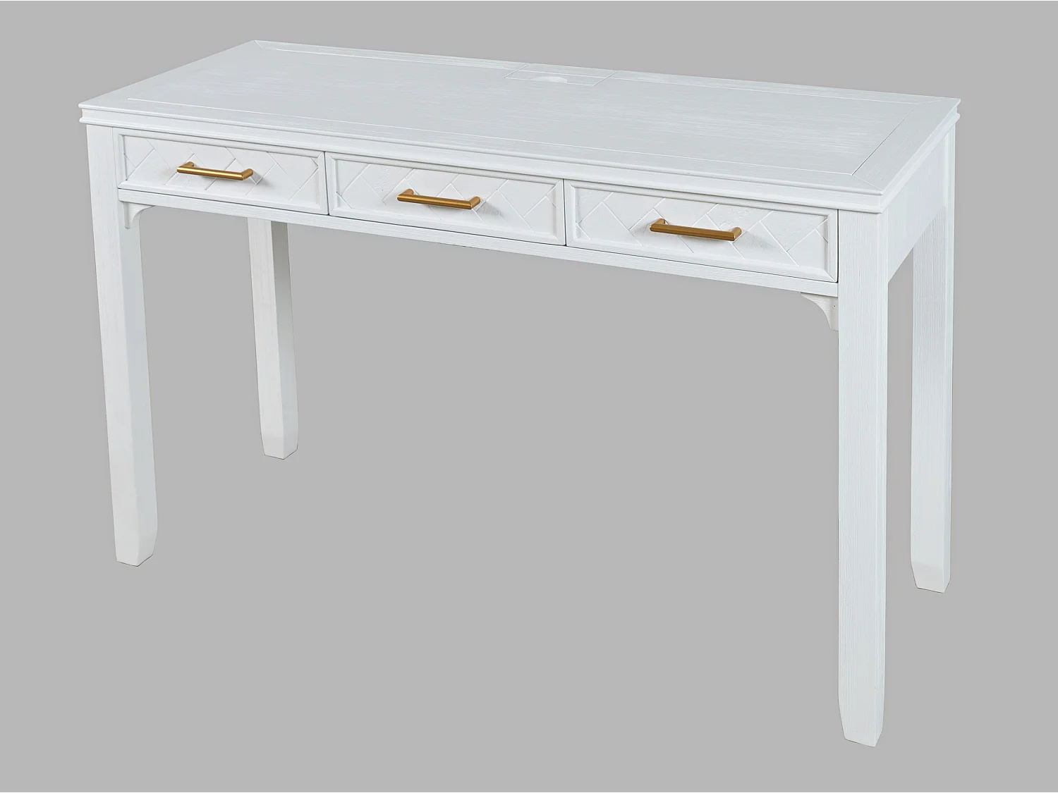 Bureau 122x76x46 cm blanc Avola AV2056-48