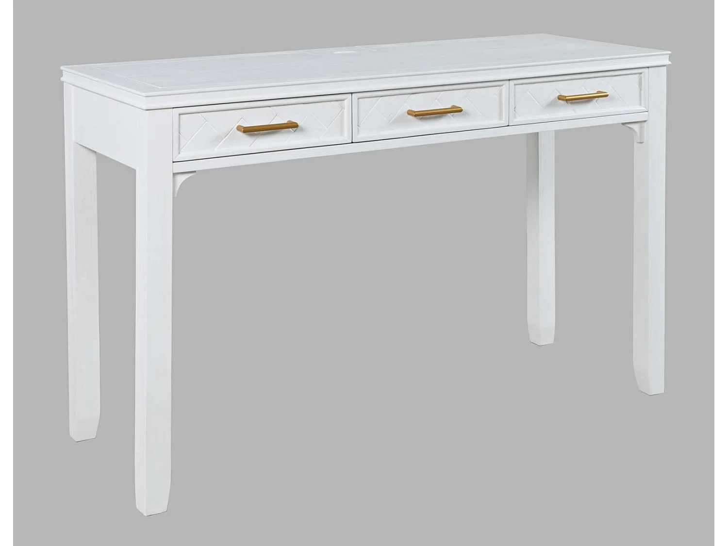 Bureau 122x76x46 cm blanc Avola AV2056-48