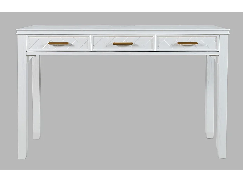 Bureau 122x76x46 cm blanc Avola AV2056-48