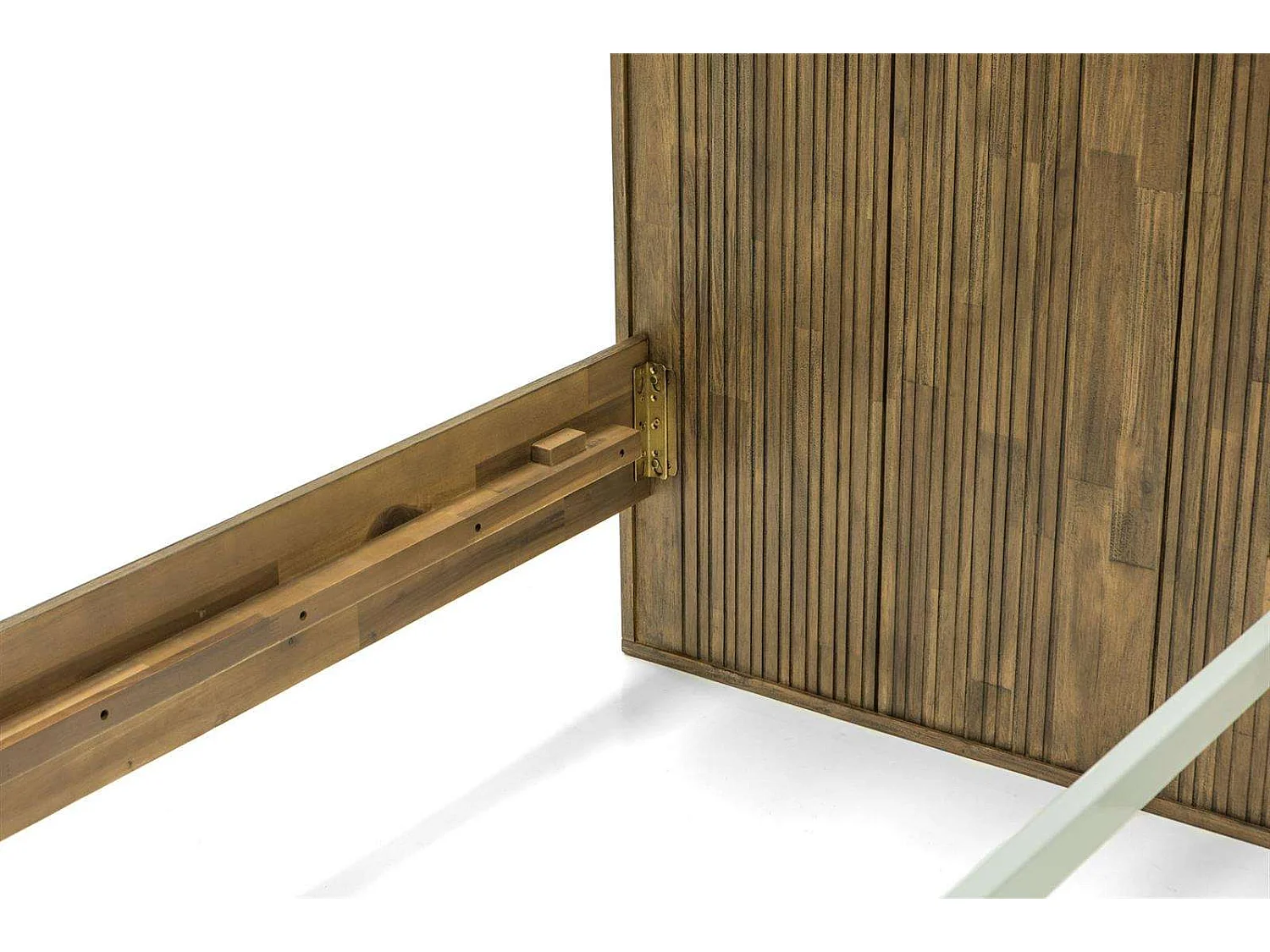 Bed 189x120x209 cm Bruin massa mask01