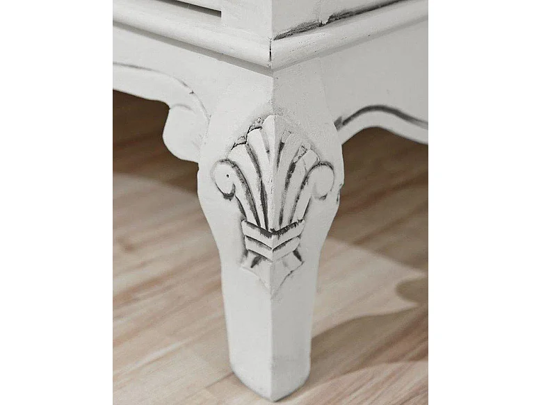 Buffet 90x190x40 cm blanc Rimini White RIW01