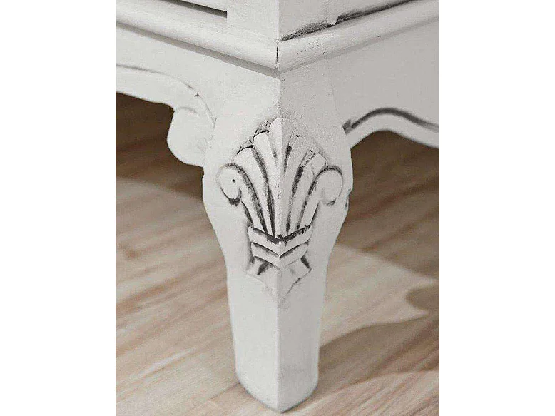 Buffet 90x190x40 cm blanc Rimini White RIW01