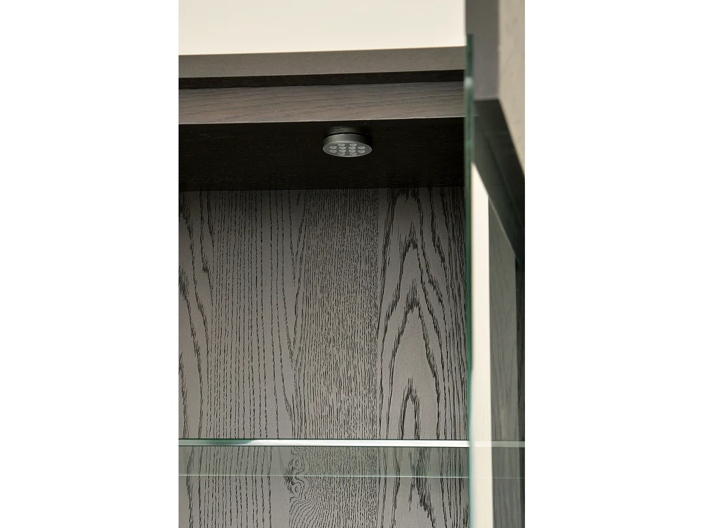 Vitrine 100x200x41 cm noire Séville SEV26-2