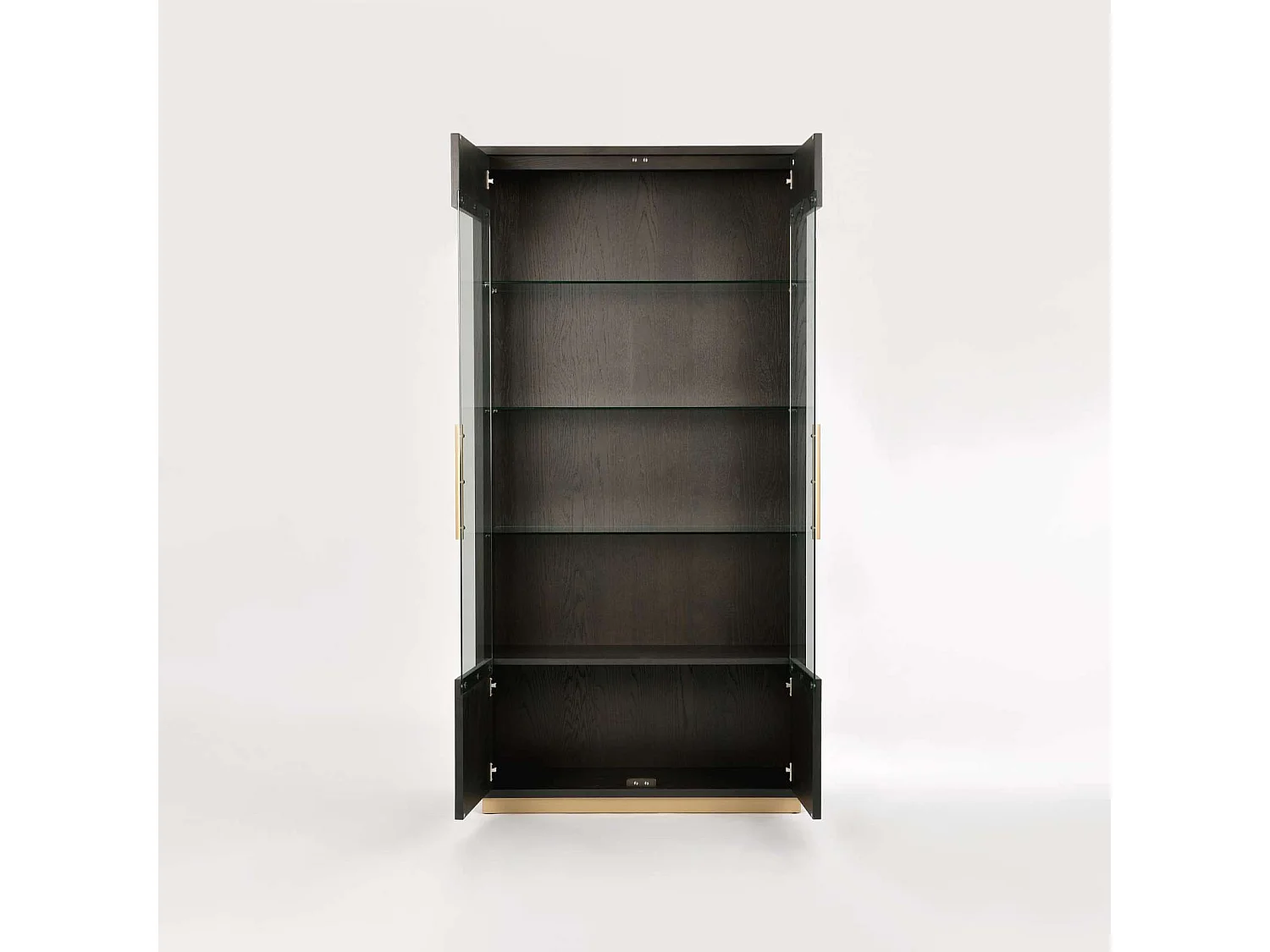 Vitrine 100x200x41 cm noire Séville SEV26-2