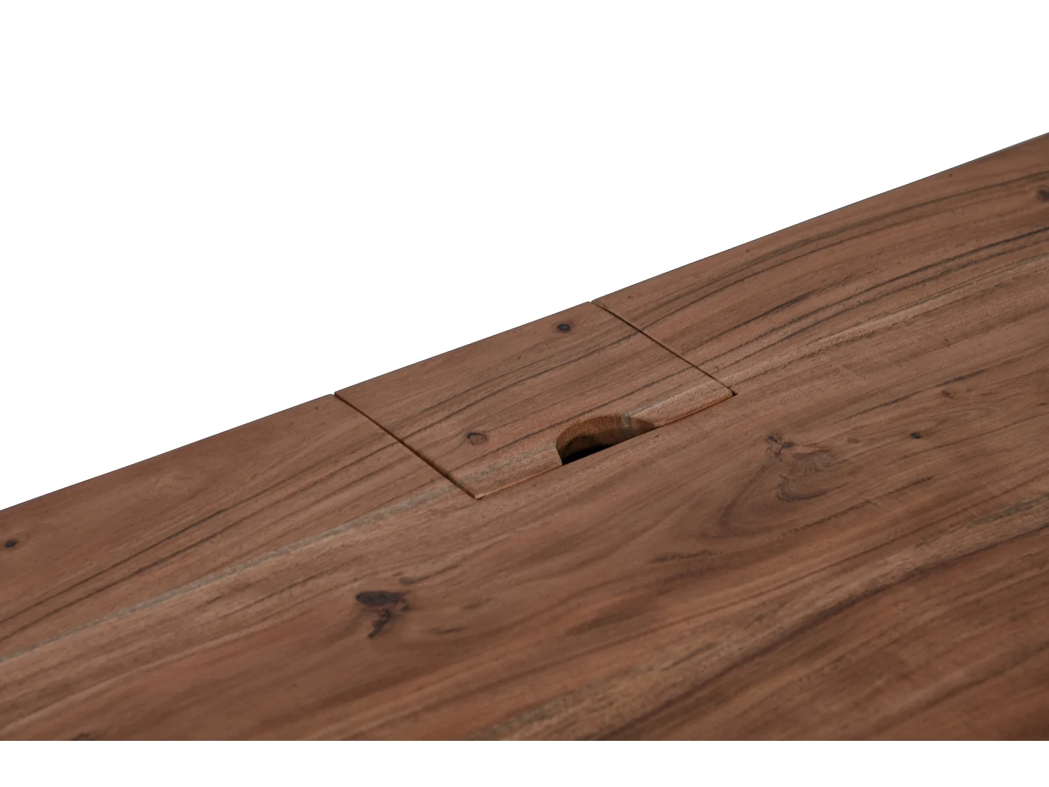 Scrivania 127x76x51 cm legno naturale Avola av2085-5020