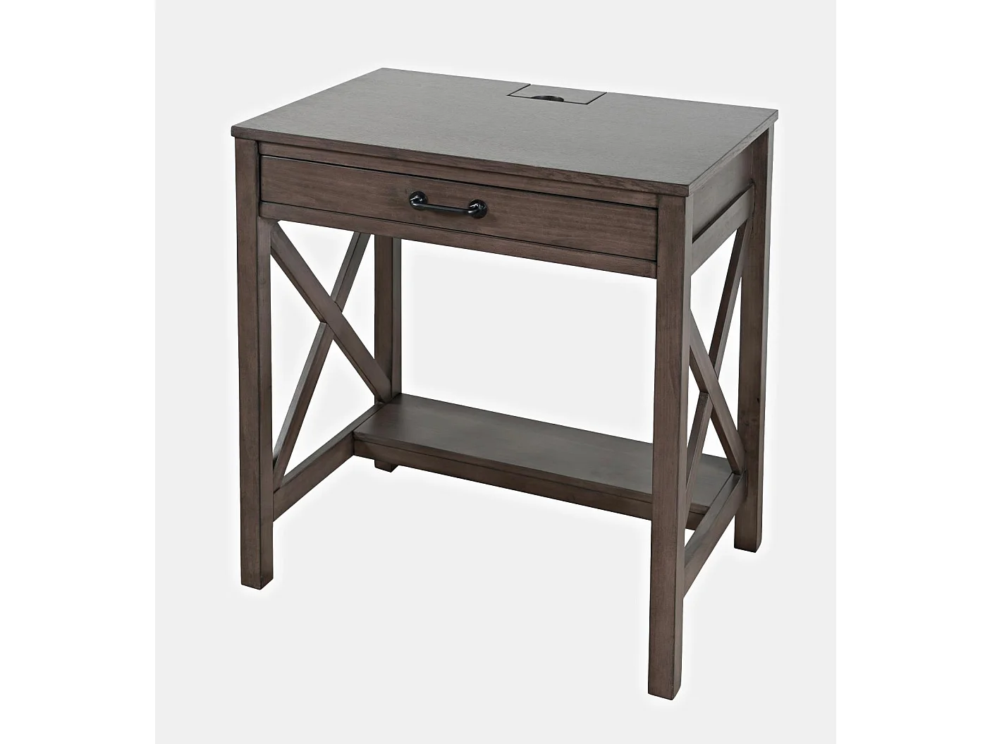 Schreibtisch dunkelbraun Avola AV2025-30B 76x79x51 cm