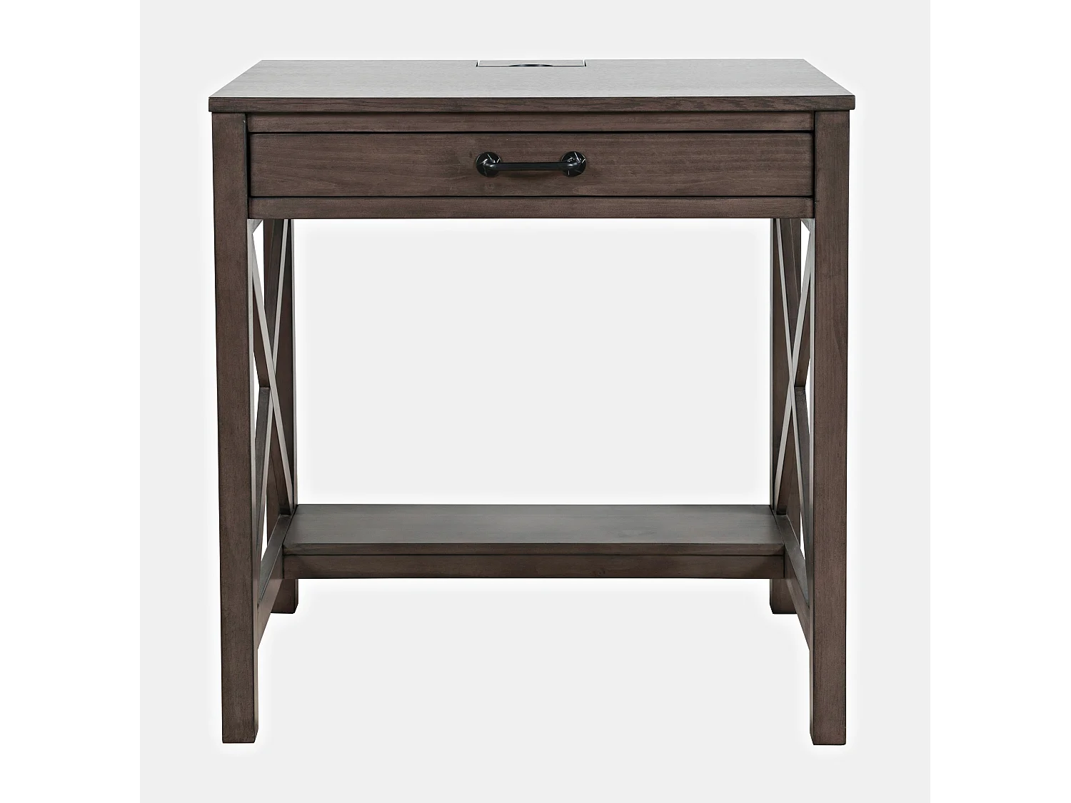 Bureau brun foncé Avola AV2025-30B 76x79x51 cm