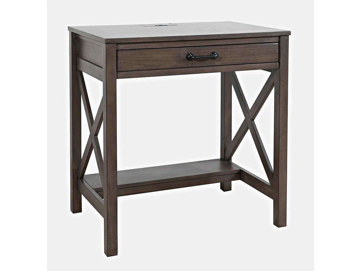 Bureau brun foncé Avola AV2025-30B 76x79x51 cm