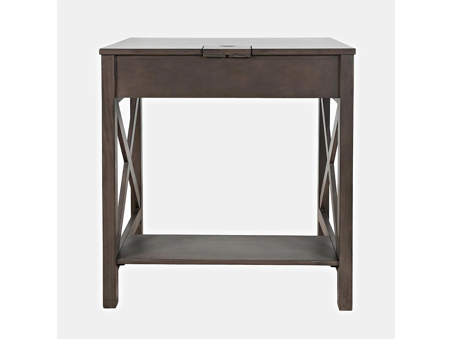 Bureau brun foncé Avola AV2025-30B 76x79x51 cm