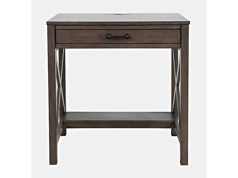 Schreibtisch dunkelbraun Avola AV2025-30B 76x79x51 cm