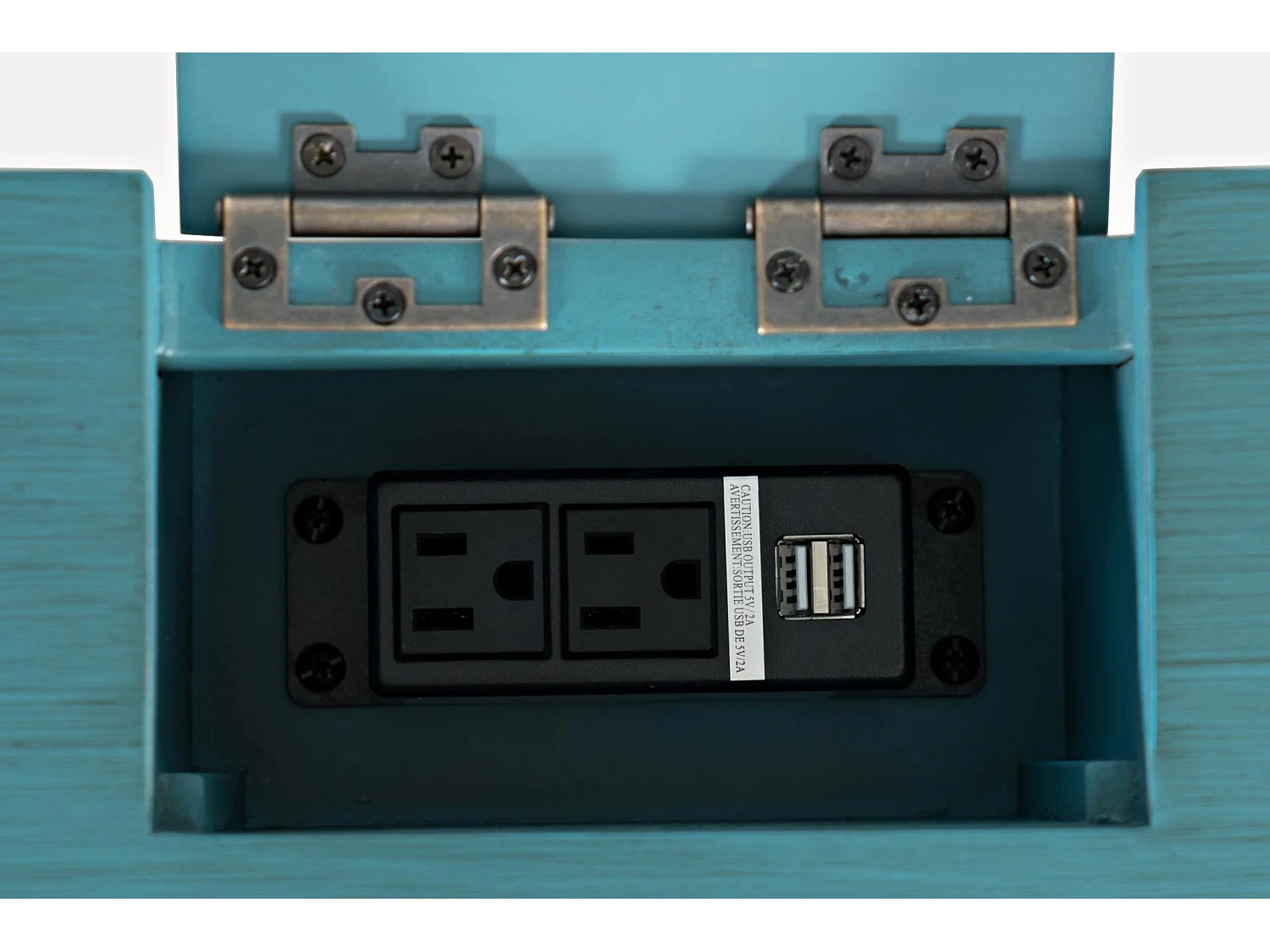 Escritorio 122x79x51 cm Azul Oscuro Avola av175-4820