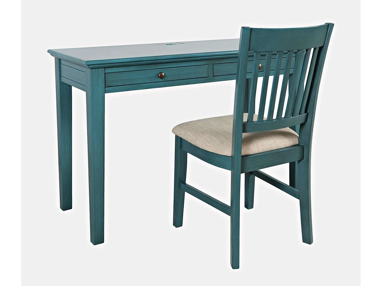 Bureau 122x79x51 cm Bleu Foncé Avola av175-4820